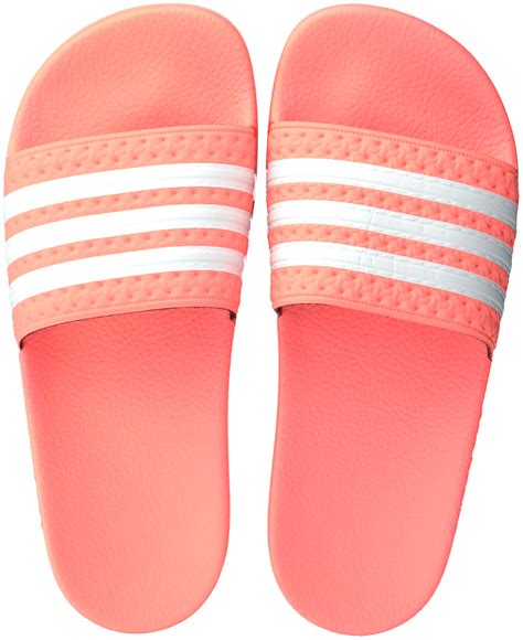 roze adidas badslippers